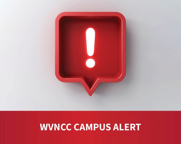 Photo for WVNCC Alert: Due to a water service disruption, the Weirton Campus will operate remotely today, Friday, January 24, for both classes and work.